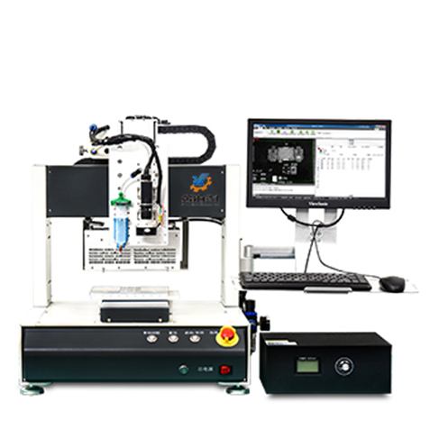 三轴UV固化视觉点胶机